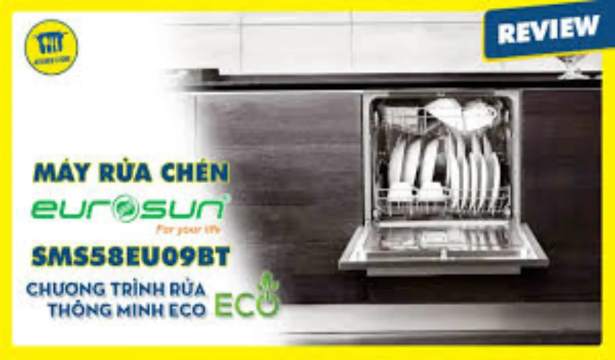 Máy Rửa Chén Eurosun SMS58EU09BT 